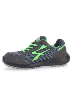 Scarpe antinfortunistiche grigie traspiranti U.Power Gemini ESD S1P SRC