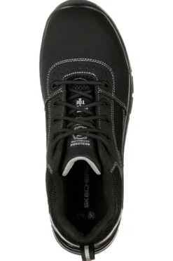 Scarpe Antinfortunistiche Nere Skechers Work: Trophus ST S1 P FO SRA ESD