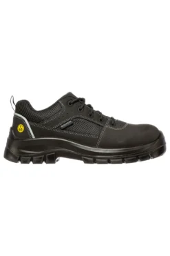 Scarpe Antinfortunistiche Nere Skechers Work: Trophus ST S1 P FO SRA ESD