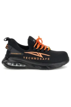Scarpe antinfortunistiche nero arancione S1P PL SR ESD Technosafe TSS2046S1P
