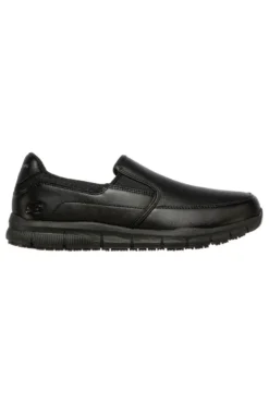 Scarpe Antinfortunistiche Nere SKECHERS Work Relaxed Fit: Nampa - Groton OB FO SRC
