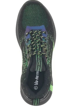 Scarpe antinfortunistiche nero e verde Blu star 170 S3S SR
