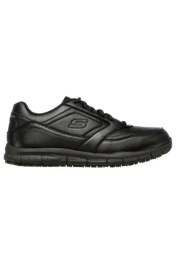 Scarpe Antinfortunistiche Nere SKECHERS Work Relaxed Fit - Nampa OB SRC FO