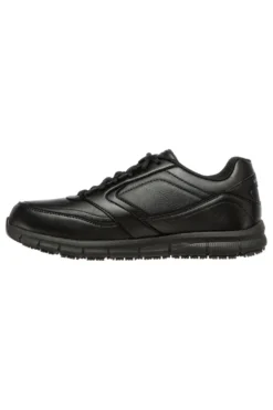 Scarpe Antinfortunistiche Nere SKECHERS Work Relaxed Fit - Nampa OB SRC FO