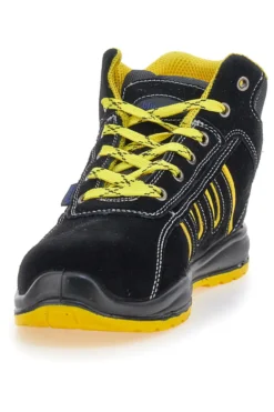 Scarpe antinfortunistiche nere inserti gialli S1P Blue energy BS 90 S1P SR