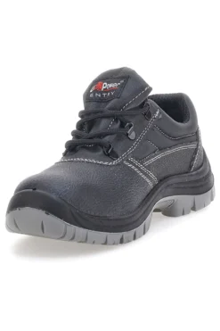 Scarpe antinfortunistiche nere basse in pelle idrorepellente U.Power Simple L S3 FO SR