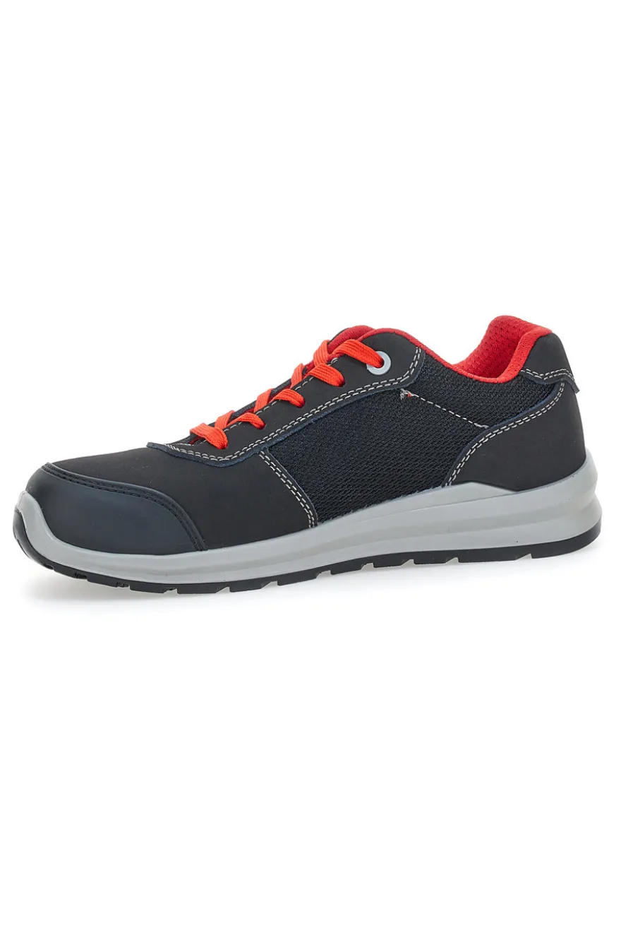 Scarpe antinfortunistiche nere S1PS FO SR SC MET FREE traspiranti Diadora Speedy Race Low