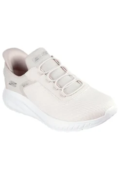 Scarpe beige slip-on leggere Skechers BOBS SQUAD CHAOS IN COLOR
