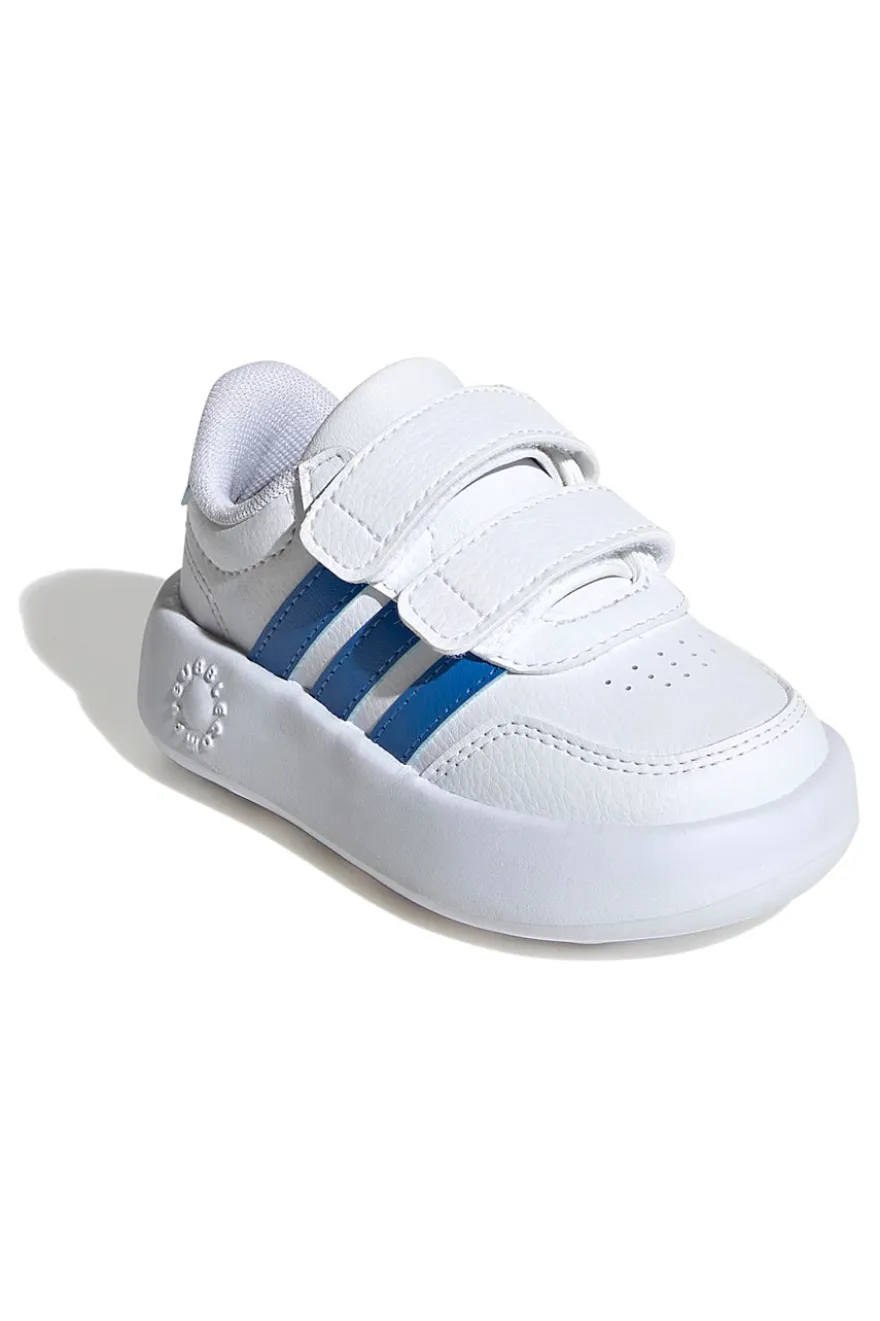 Scarpe bianche con chiusura a strappo suola BubbleComfy Adidas Breaknet 3.0 CF I