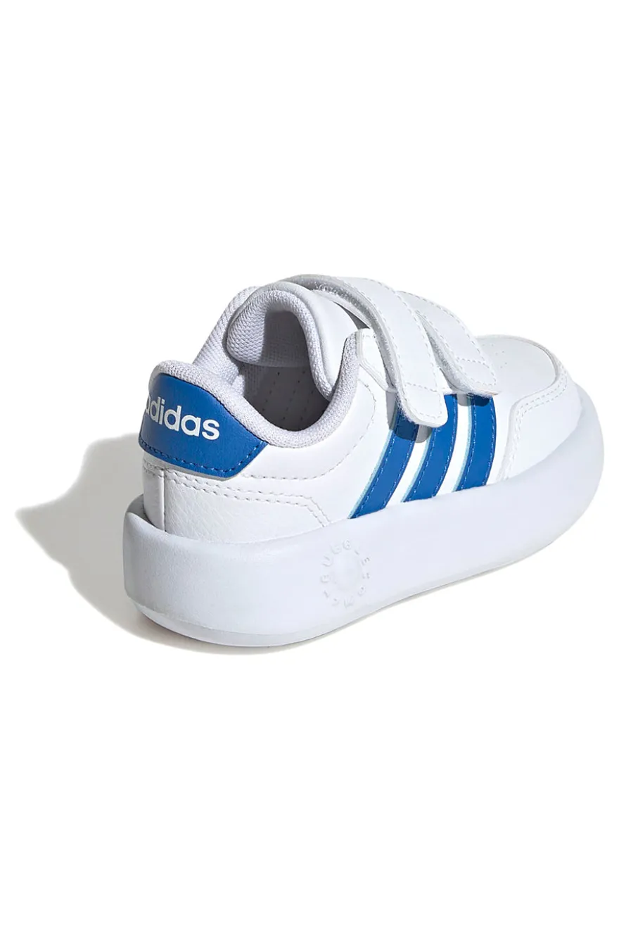 Scarpe bianche con chiusura a strappo suola BubbleComfy Adidas Breaknet 3.0 CF I