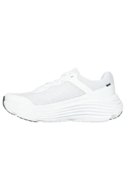 Scarpe bianche con dettagli neri in mesh ammortizzate Skechers Max Cushioning Endeavour