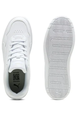 Scarpe bianche con suola platform Puma Court Lally Skye