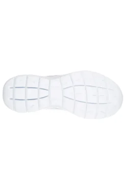 Scarpe bianche leggere con inserti argento Skechers SUMMITS SUITED