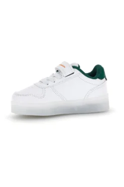 Scarpe bianche verdi con luci Champion GLW B TD