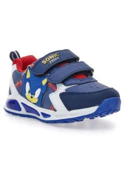 Scarpe blu con luci e stampa Sonic N9610051S20