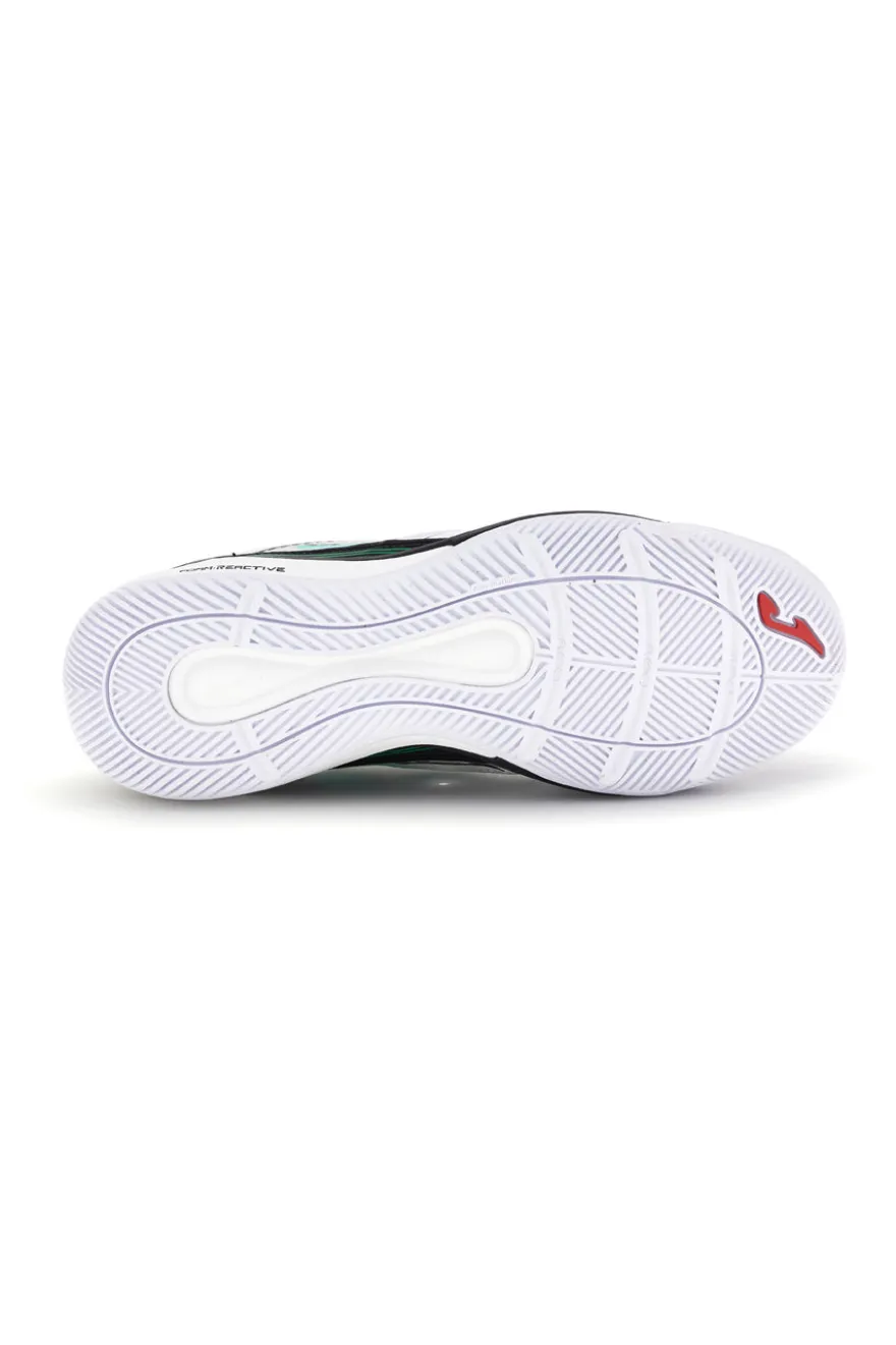 Scarpe calcetto indoor bianche con mesh traspirante e suola gomma Joma Gambeta 2602