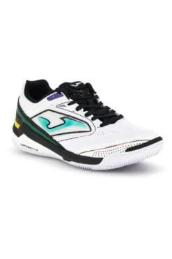 Scarpe calcetto indoor bianche con mesh traspirante e suola gomma Joma Gambeta 2602