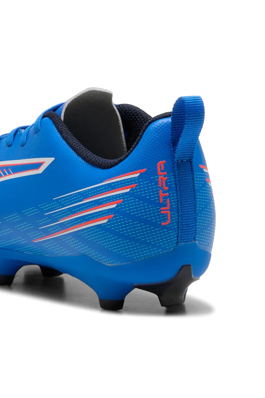 Scarpe calcio junior blu in materiale sintetico Puma Ultra 6 Play FG/AG Jr