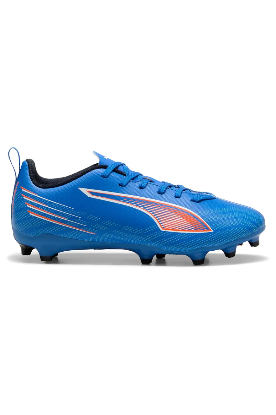 Scarpe calcio junior blu in materiale sintetico Puma Ultra 6 Play FG/AG Jr