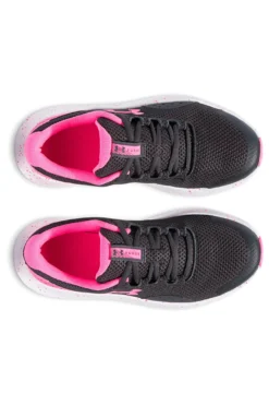 Scarpe da Allenamento con Tomaia in Mesh UNDER ARMOUR Grade School Surge 4 Nere e Rosa