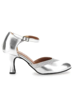 Scarpe da Ballo Argento Con Cinturino Mon Dieu Musique 11