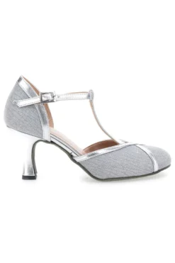 Scarpe da Ballo Argento con Glitter THE FIRST DANCE 5325
