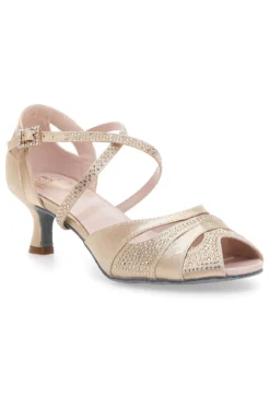 Scarpe da Ballo Beige Con Cinturini Incrociati Mon Dieu 1460502