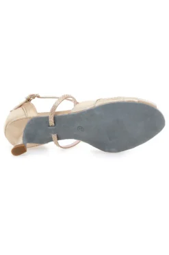 Scarpe da Ballo Beige Con Cinturini Incrociati Mon Dieu 1460502