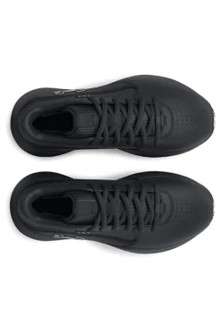 Scarpe da basket nere con suola grafica Under Armour GS Lockdown 7