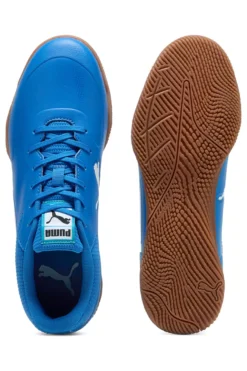 Scarpe da calcetto blu suola indoor Truco III Puma