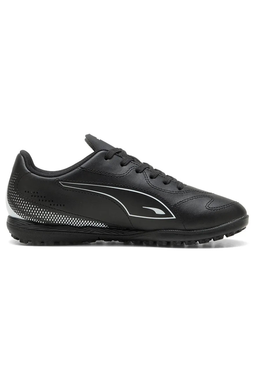 Scarpe da calcetto nere con suola turf Puma Vitoria II TT Jr