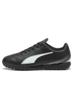 Scarpe da calcetto nere con suola turf Puma Vitoria II TT Jr