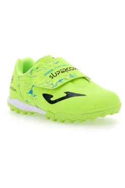 Scarpe da calcio a 5 verdi fluo con strappo Joma 2409TFVSCJW ND