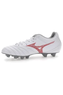 Scarpe da Calcio Bianche e Rosse Mizuno Monarcida Neo III Select