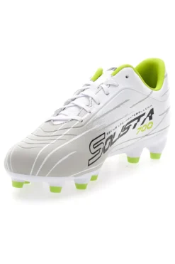 Scarpe da calcio bianche lime tacchetti LOTTO SOLISTA 700 IX
