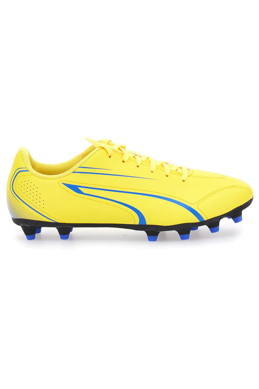 Scarpe da calcio gialle con tacchetti per terreni erbosi Puma Vitoria FG/AG
