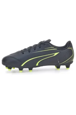 Scarpe da Calcio Nere Con Fregio Laterale Puma Vitoria Fg/Ag Jr