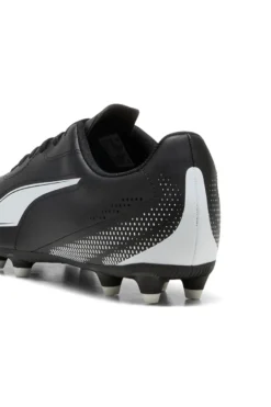 Scarpe da calcio nere con logo bianco Puma Vitoria II FG/AG