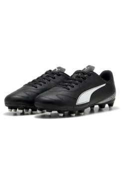 Scarpe da calcio nere con tacchetti FG/AG Puma Vitoria II Jr