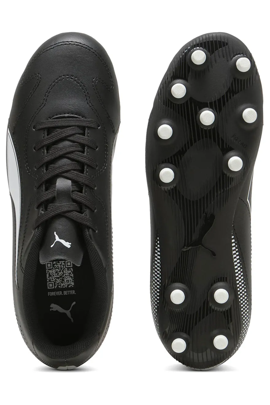 Scarpe da calcio nere con tacchetti FG/AG Puma Vitoria II Jr