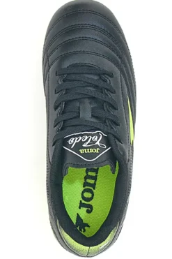 Scarpe da Calcio Nere e Giallo Fluo JOMA Toledo Jr 2501