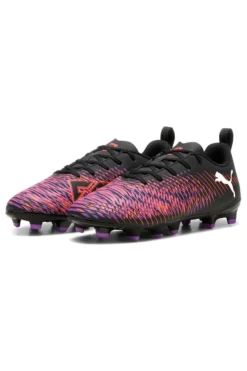 Scarpe da Calcio Nere e Viola PUMA FUTURE 8 PLAY FG/AG JR