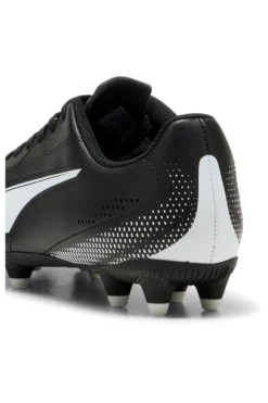 Scarpe da calcio nere per terreni naturali ed erba artificiale Puma Vitoria II FG/AG Jr
