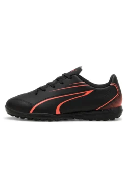 Scarpe da Calcio Nere per Terreni Sintetici Puma Vitoria TT Jr