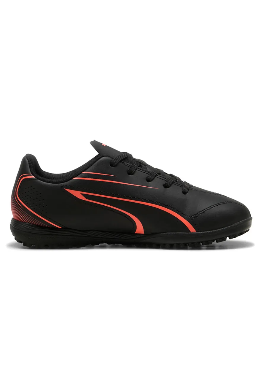 Scarpe da Calcio Nere per Terreni Sintetici Puma Vitoria TT Jr