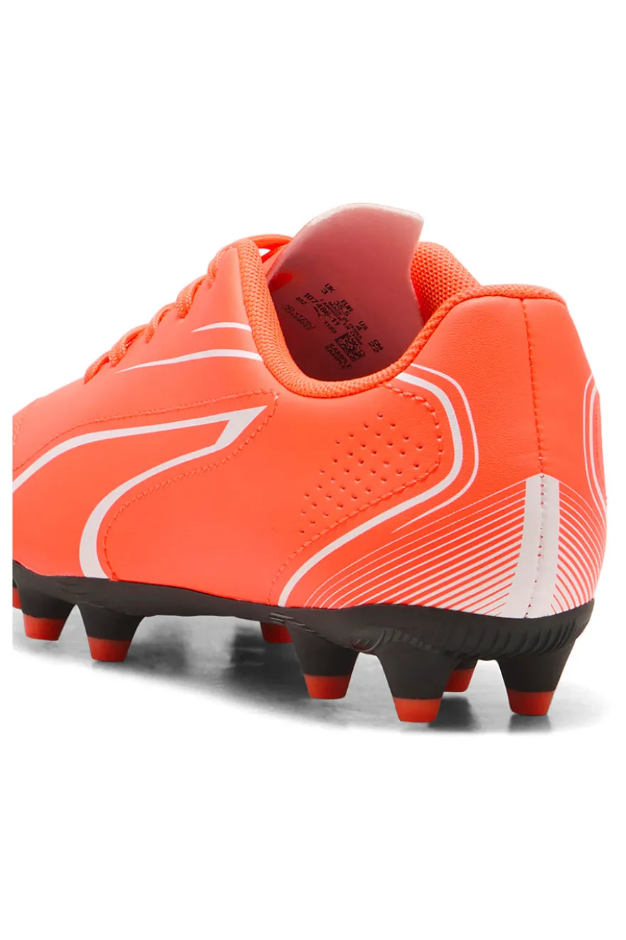 Scarpe da Calcio Rosse con Tacchetti PUMA VITORIA FG/AG Jr