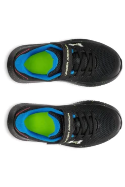 Scarpe da corsa nere con dettagli fluo Under armour UA BPS Surge 4 AC