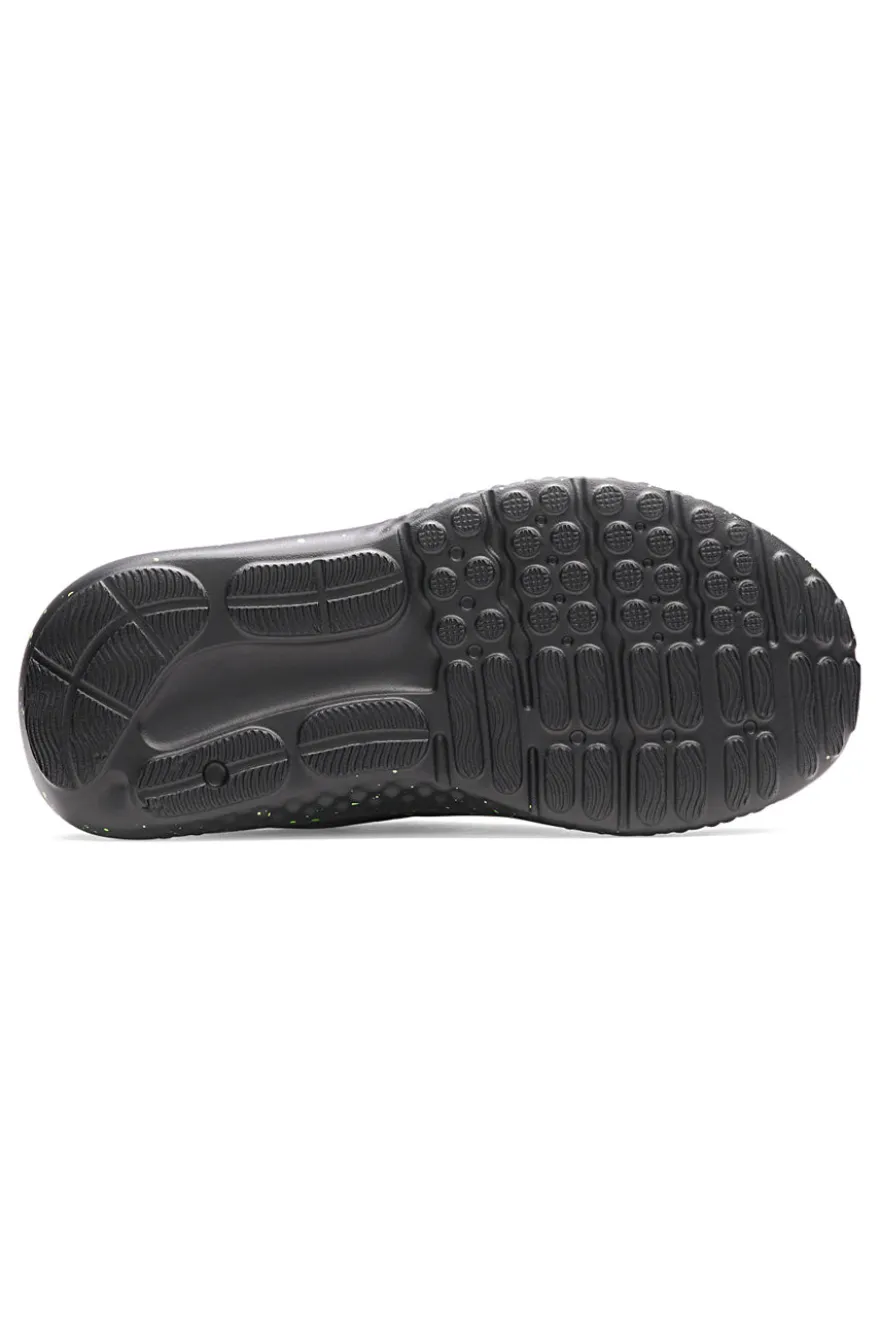 Scarpe da corsa nere con dettagli fluo Under armour UA BPS Surge 4 AC