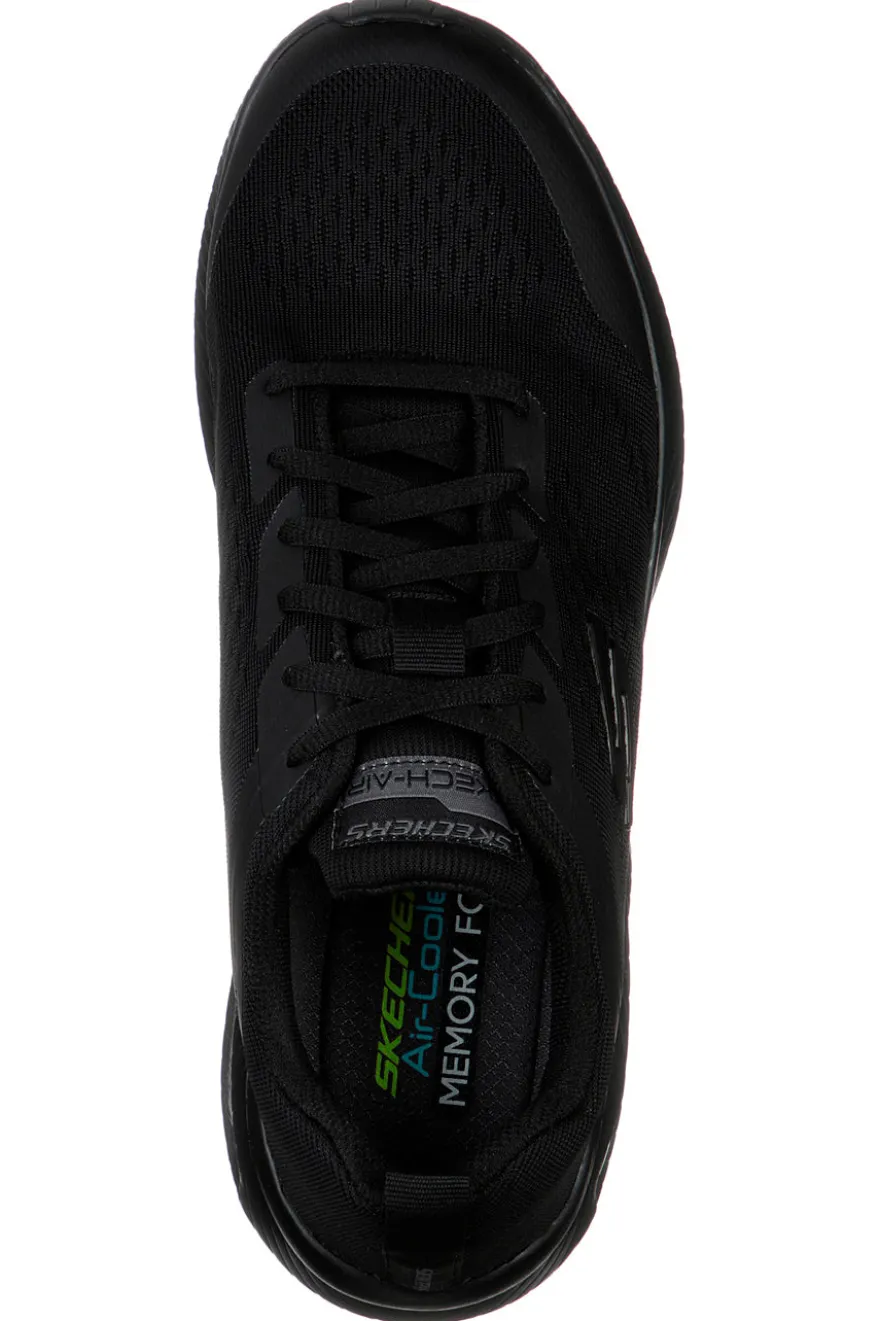 Scarpe da Fitness Nere con soletta Air Cooled Memory Foam Skechers Dyna-Air