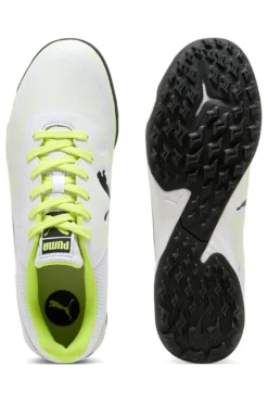 Scarpe da Futsal Bianche e Giallo Fluo Puma TRUCO III TT